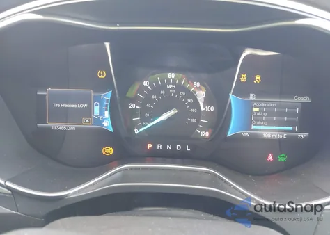 2016 Ford Fusion Hybrid S z USA, uszkodzony, nr VIN 3FA6P0UU8GR285100